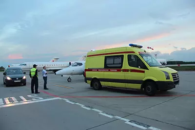 Встреча и перевозка больных в аэропорту